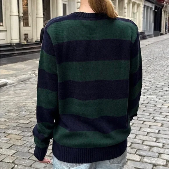 Brandy Melville Briana Striped Cotton Sweater - Picture 3 of 8